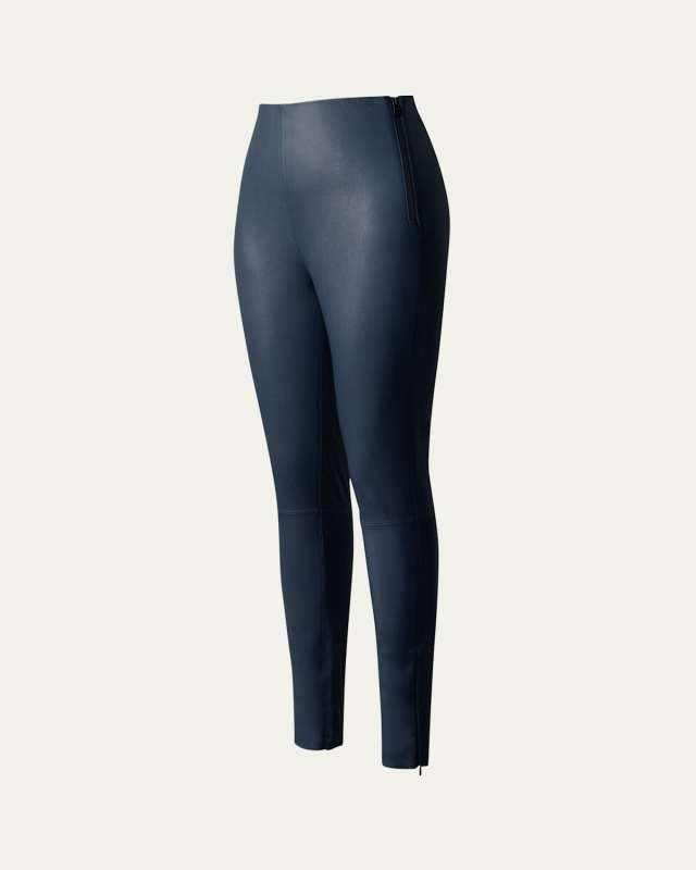 Lamb Leather Leggings